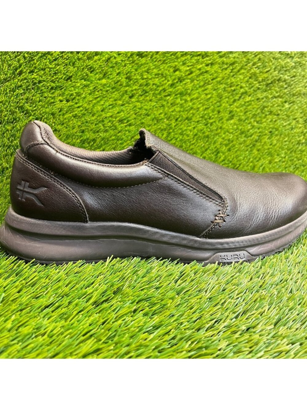 Kuru Kivi 2 Mens Size 13 Brown Casual Classic Leather Walking Slip-On Shoes